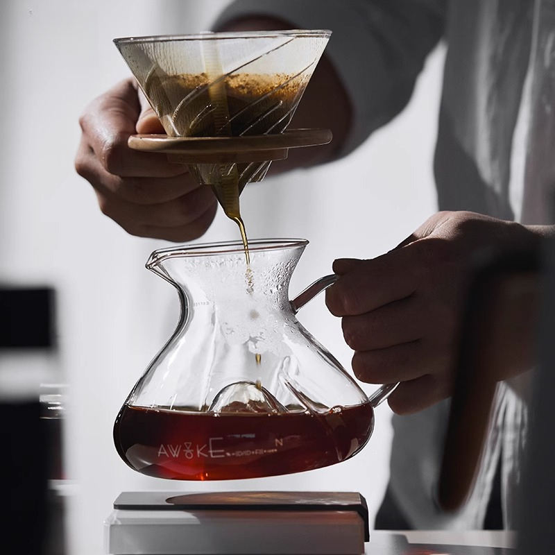 Pour Over Coffee Maker Glass C - Coffee Equipment Pour Over recension och pris