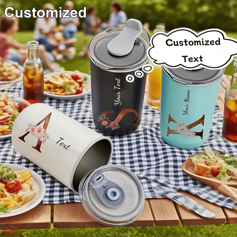 Custom Floral Monogram Initial - Coffee Equipment For Camping recension och pris