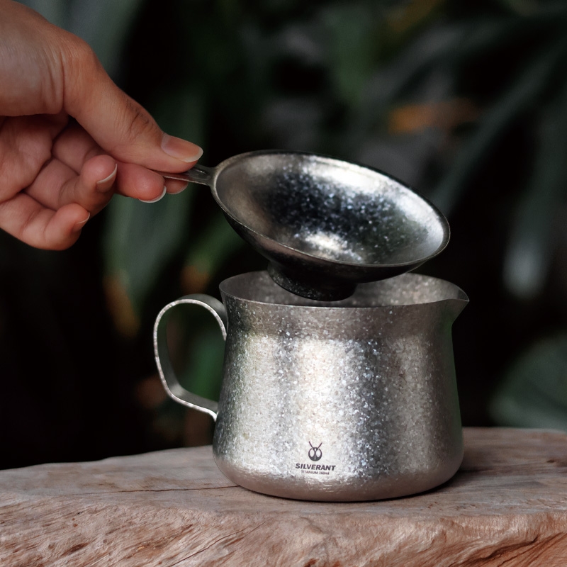 Titanium Coffee Teapot Kettle  - Coffee Equipment For Camping recension och pris