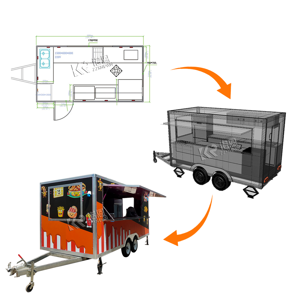 Custom Size Grill Equipment Mo - Coffee Van Equipment recension och pris